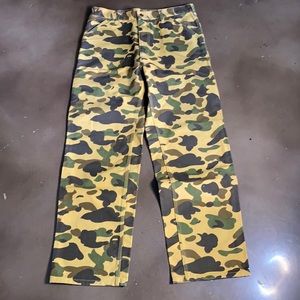 Bape x Carhartt Painter Pants